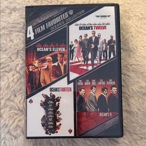 Ocean's Collection 4-Film DVD Set - brand new